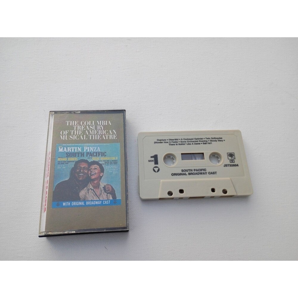 South Pacific Original Broadway Cast Cassette 1973 Columbia Treasury